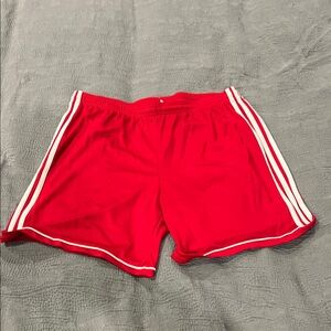 Adidas Women’s Red Athletic Running Shorts